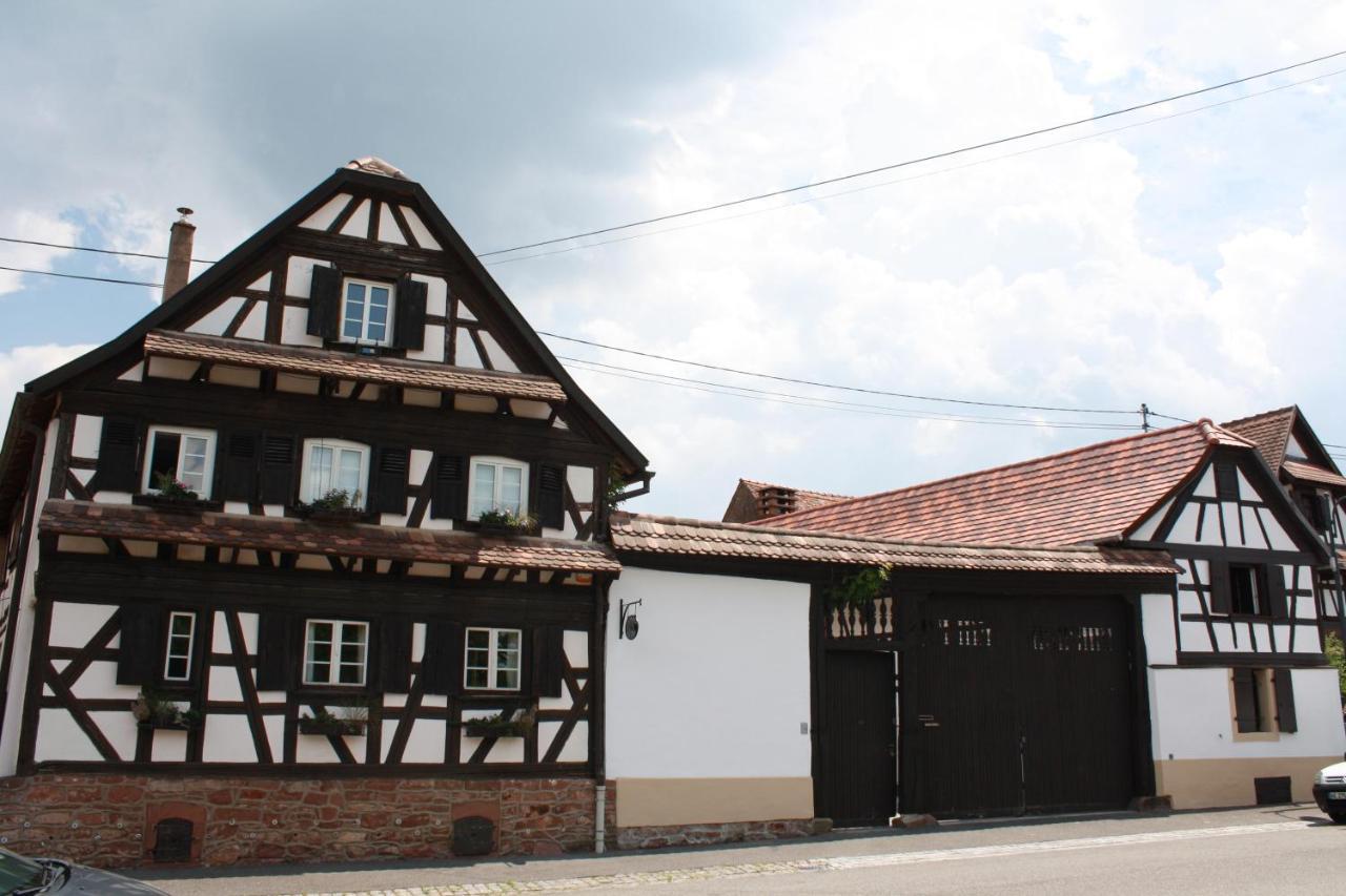 La Grange Aux Coqs Bed & Breakfast Ittenheim Exterior foto