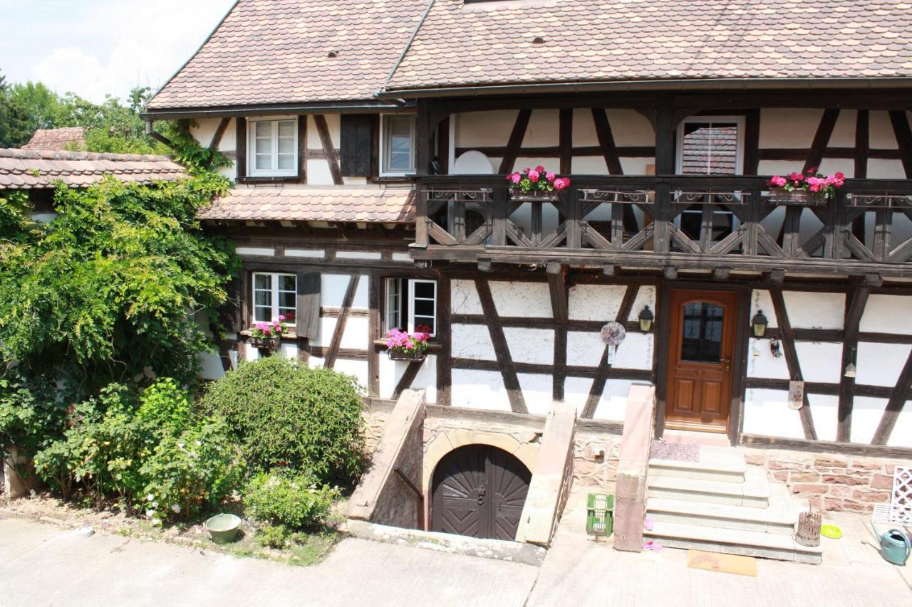 La Grange Aux Coqs Bed & Breakfast Ittenheim Exterior foto